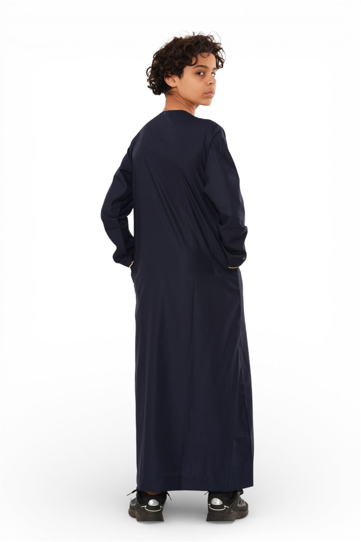 Kids Boys Ramadan Moroccan Jubba Robe Djellaba Eid Thobe - K-TT-006