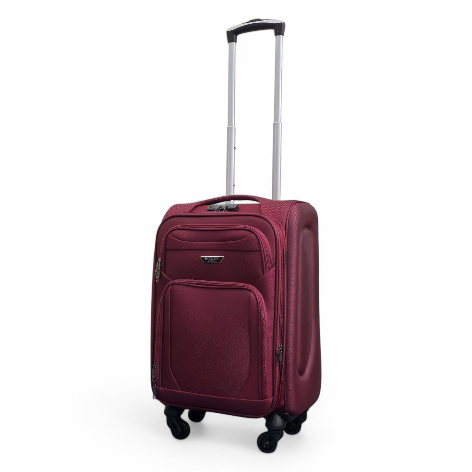 Nagoya Cabin Soft Shell Suitcase in Wine