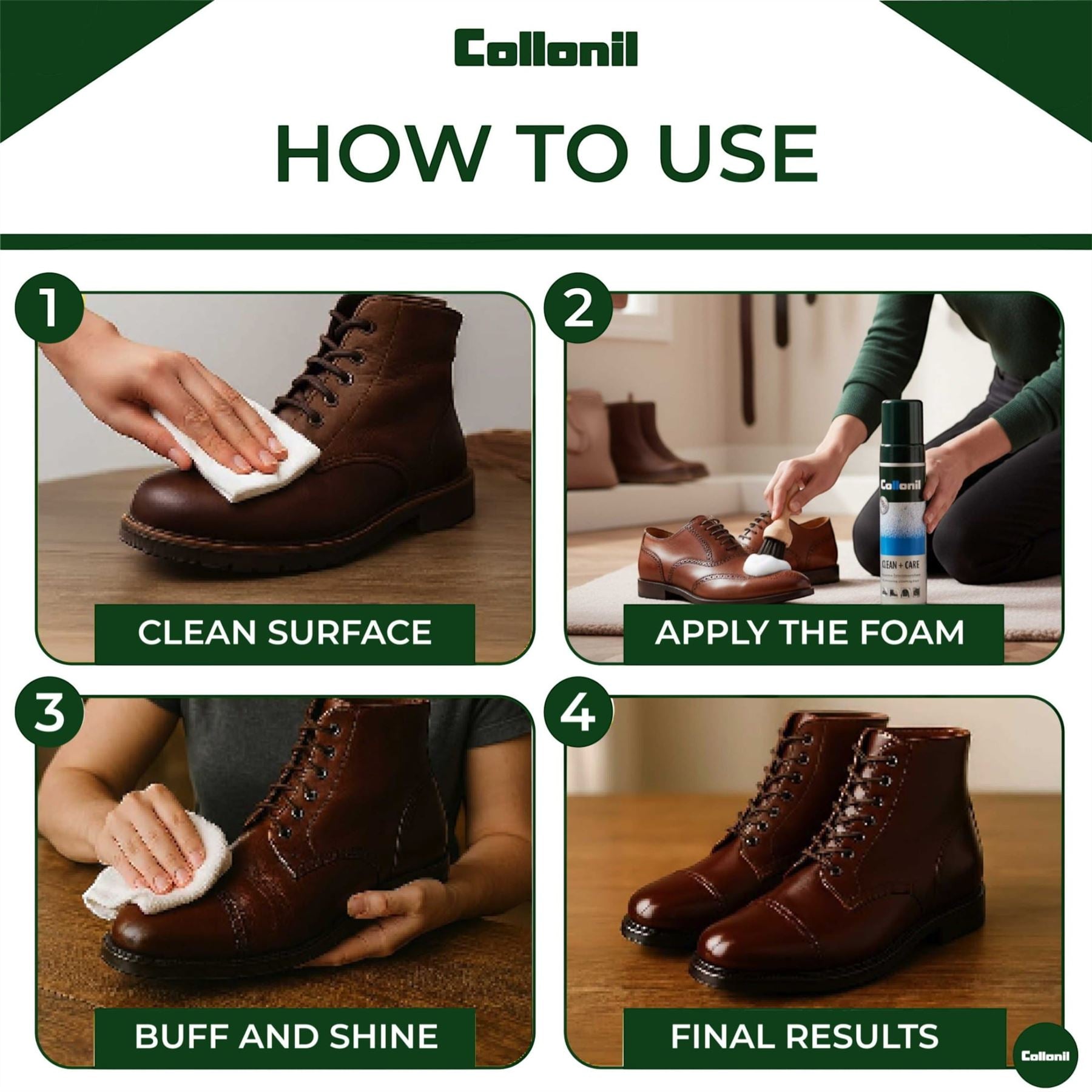 Leather Wax Collonil Active 75ml Waterproof, Care & Protection Cream