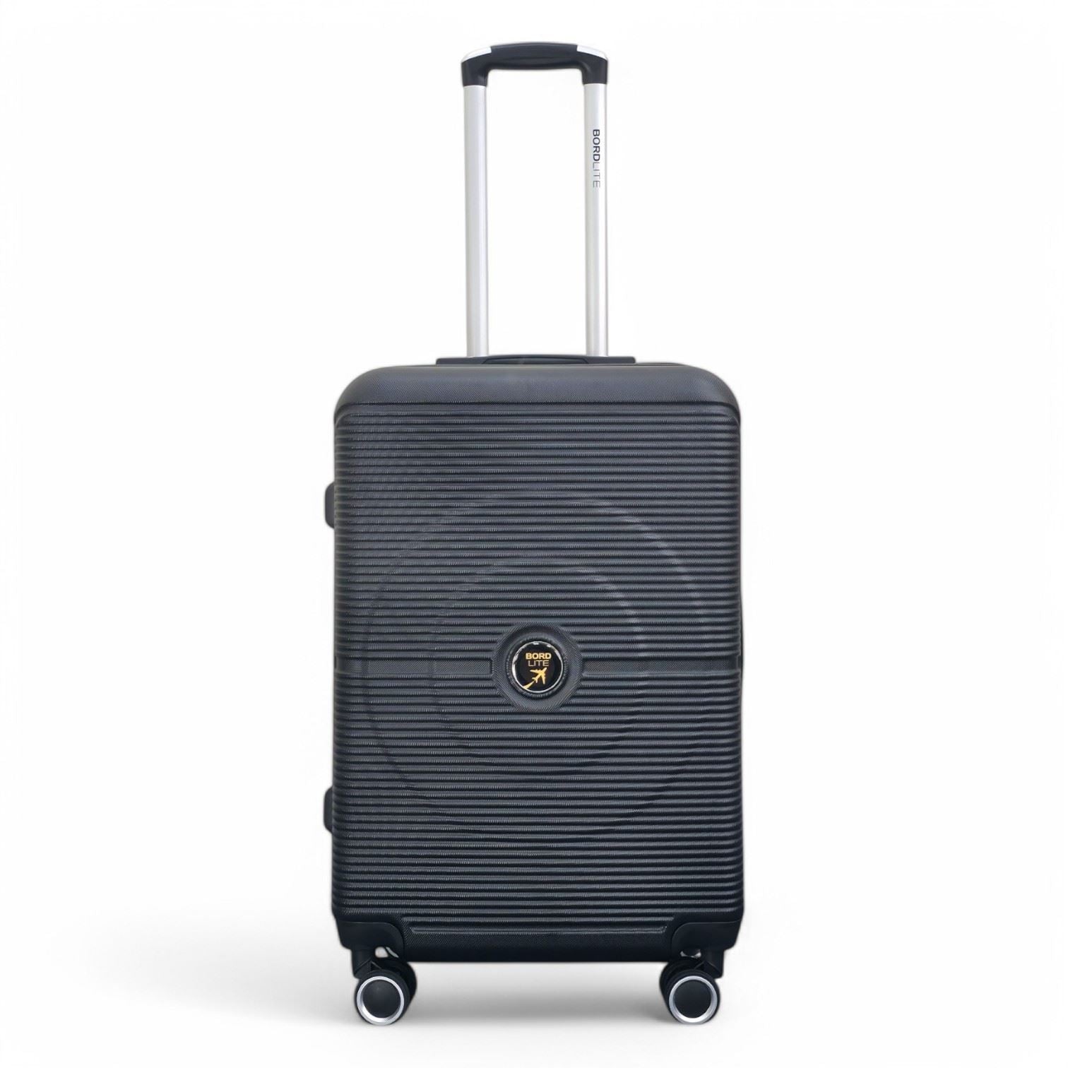 Seto Medium Hard Shell Suitcase in Black