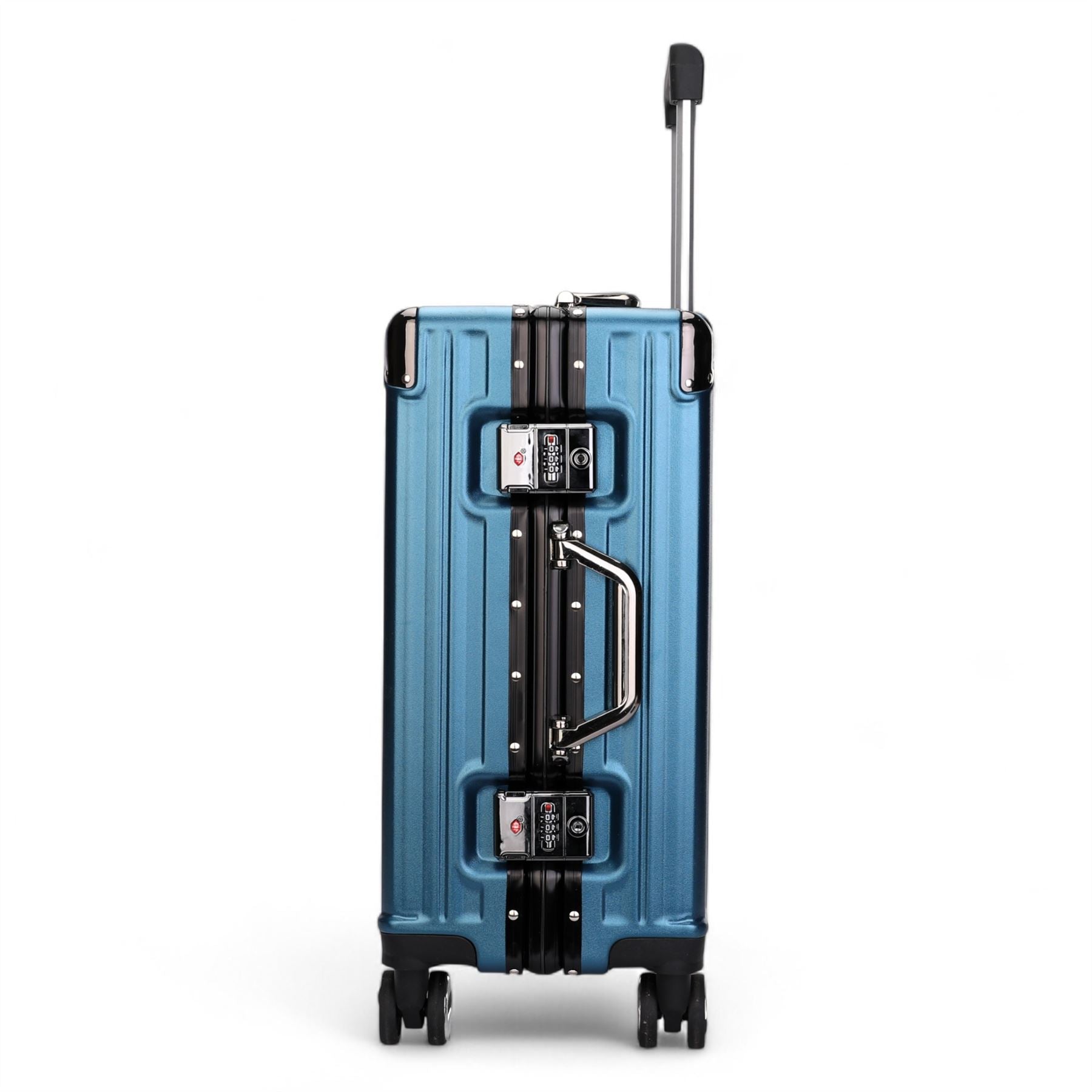 Airdrie Cabin Hard Shell Suitcase in Blue