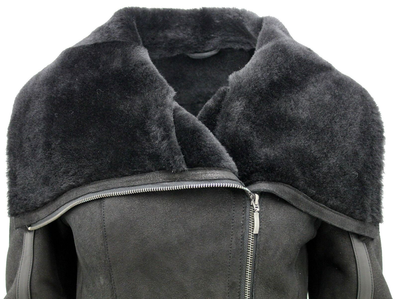 Womens Merino Sheepskin Leather Jacket-Petworth