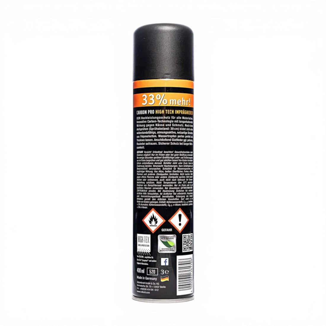 Collonil Carbon Pro High-Performance Waterproof & Dirt Protection Spray