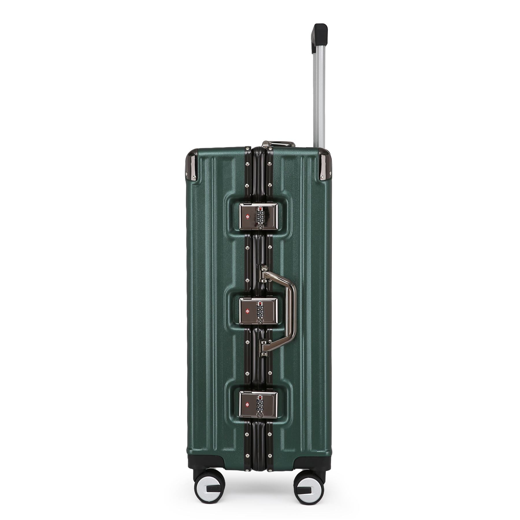Airdrie Set of 3 Hard Shell Suitcase in Green
