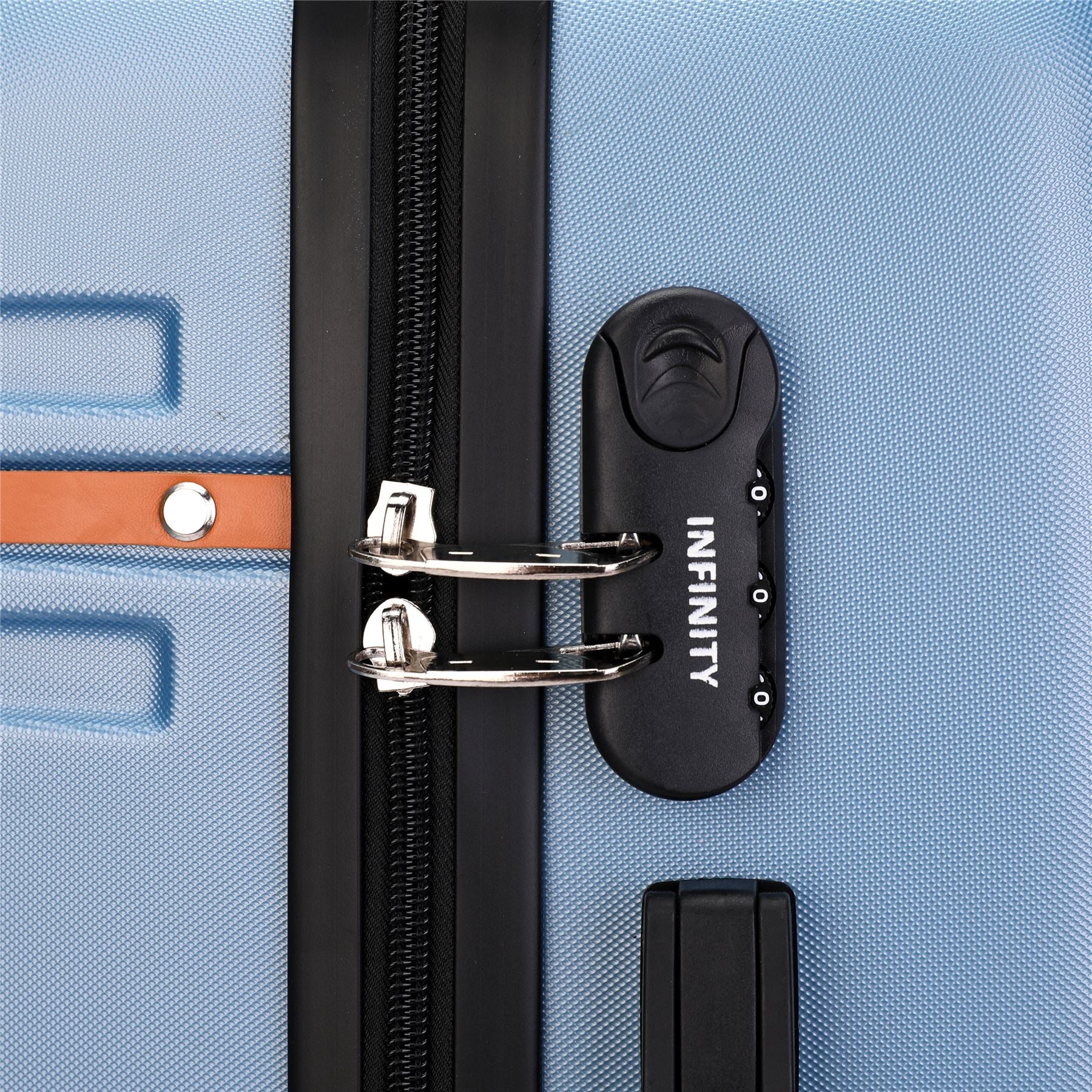 Calgary Set of 3 Hard Shell Suitcase in Blue