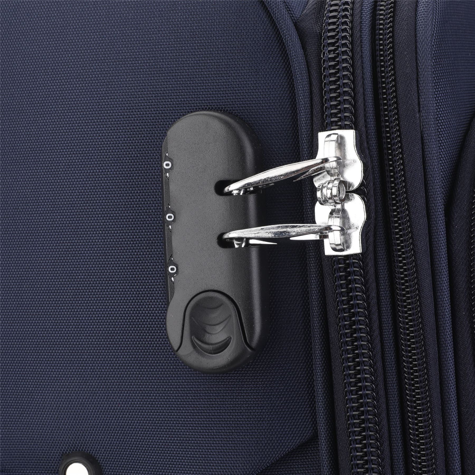 Delta Set of 3 Hard Shell Suitcase in Navy