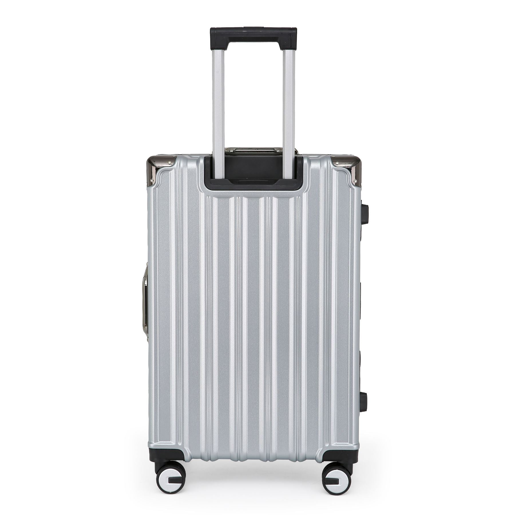 Airdrie Set of 3 Hard Shell Suitcase in Silver