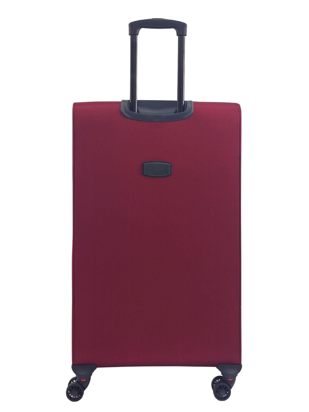 Ashland Large Soft Shell Suitcase in Burgundy