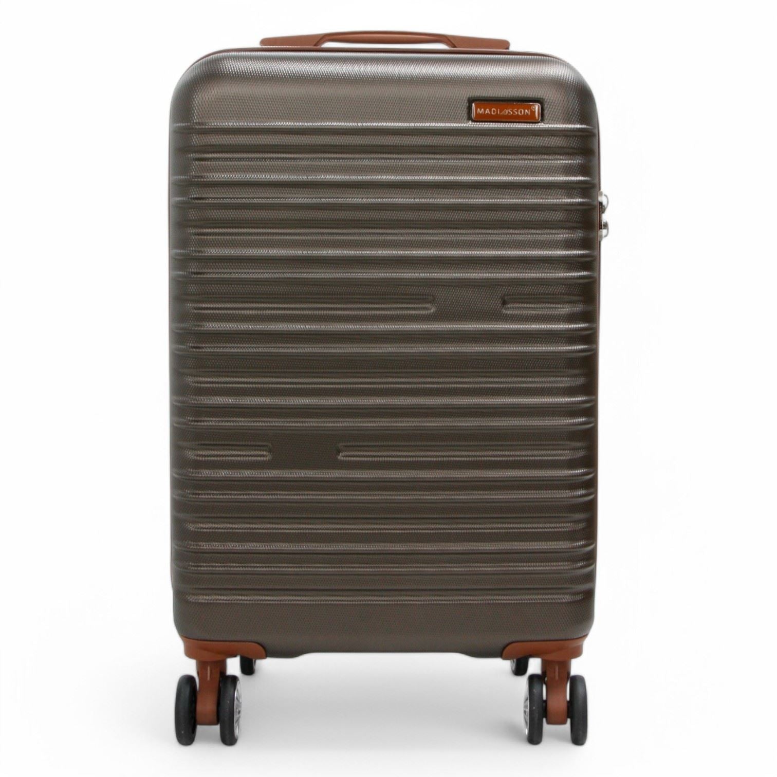 Armidale Cabin Hard Shell Suitcase in Coffee