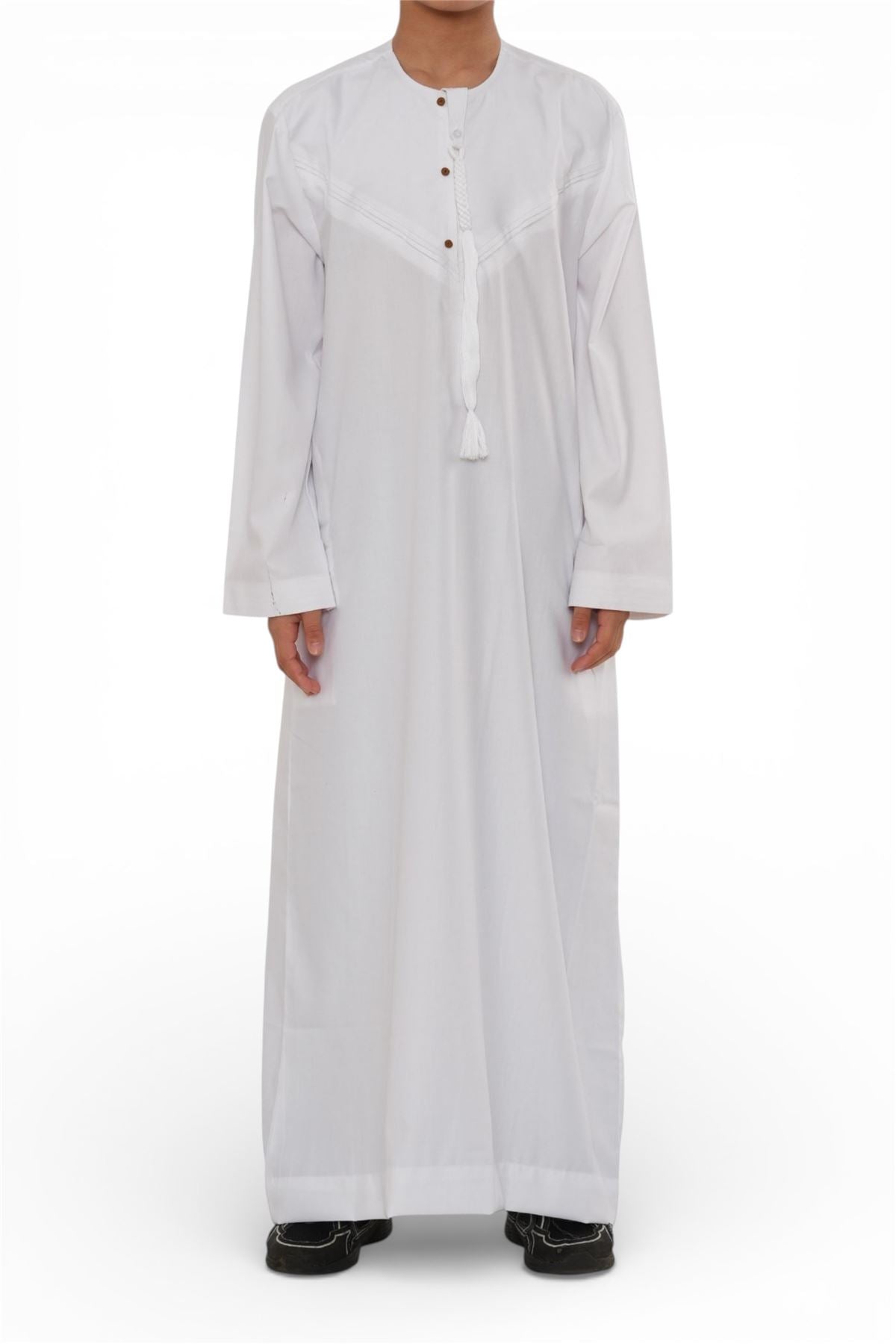 Kids Boys Eid Moroccan Jubba Robe Djellaba Ramadan Eid Thobe - K-HM11