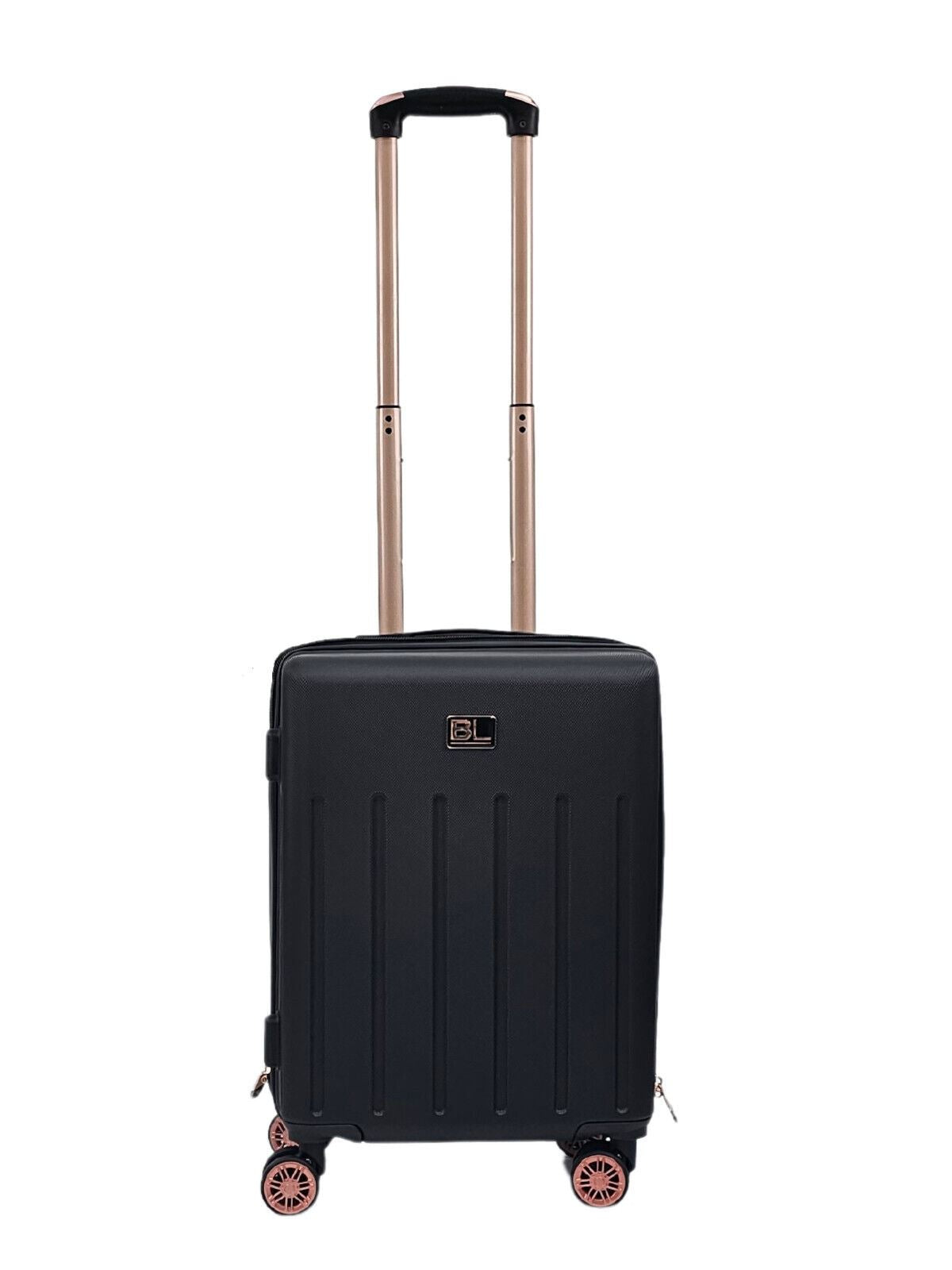 Lightweight Black Hard Shell ABS Suitcase Set Luggage Travel Cabin Case Bags