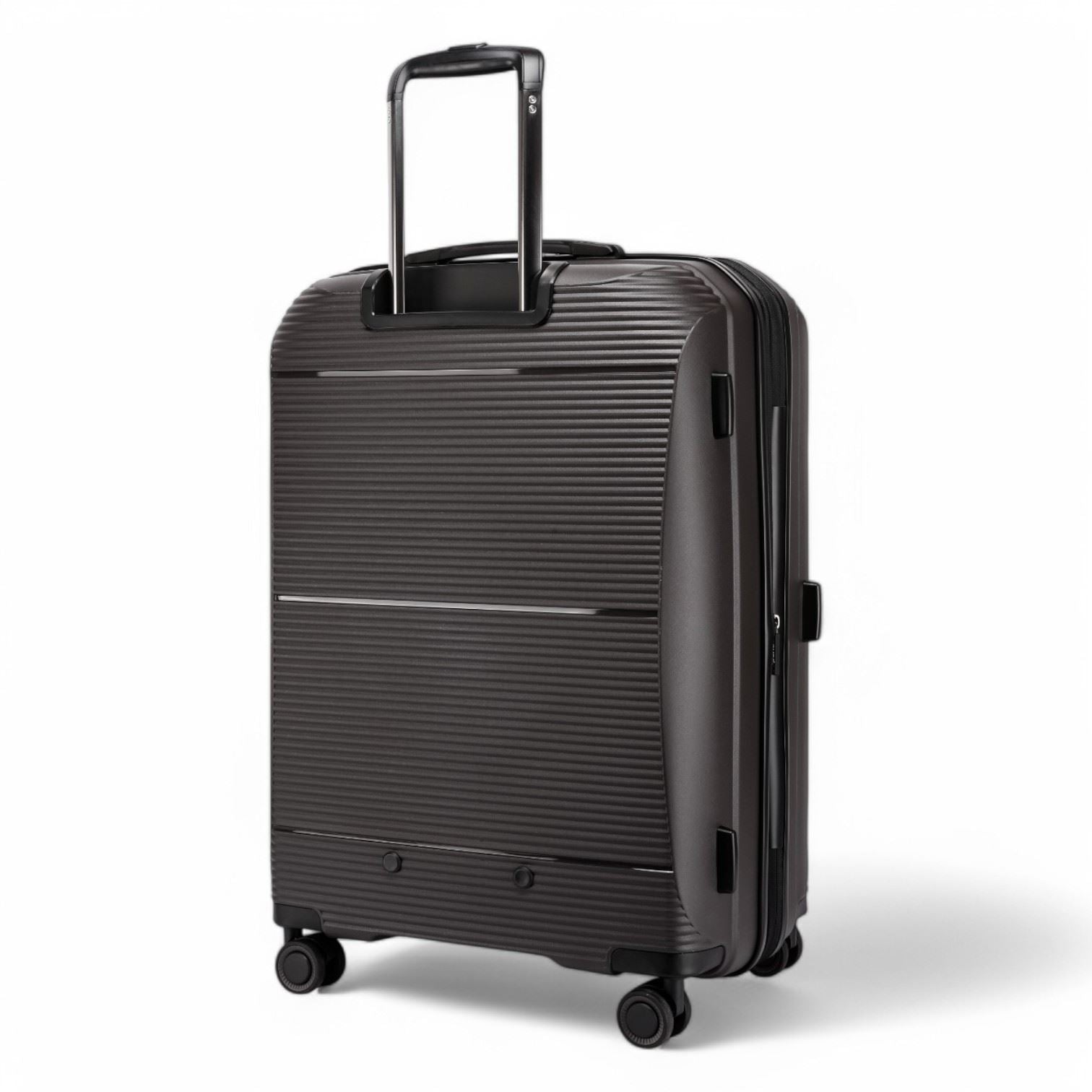 Abiko Large Hard Shell Suitcase in Grey
