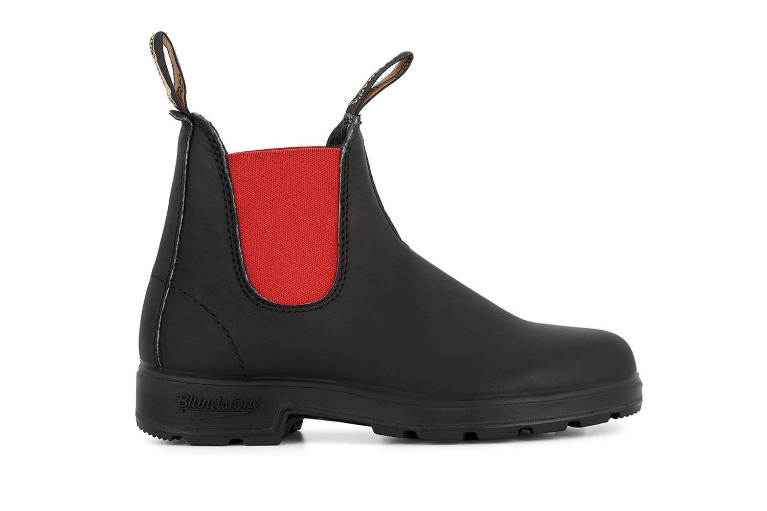 Blundstone 508 Black Red Chelsea Boot Upperclass Fashions