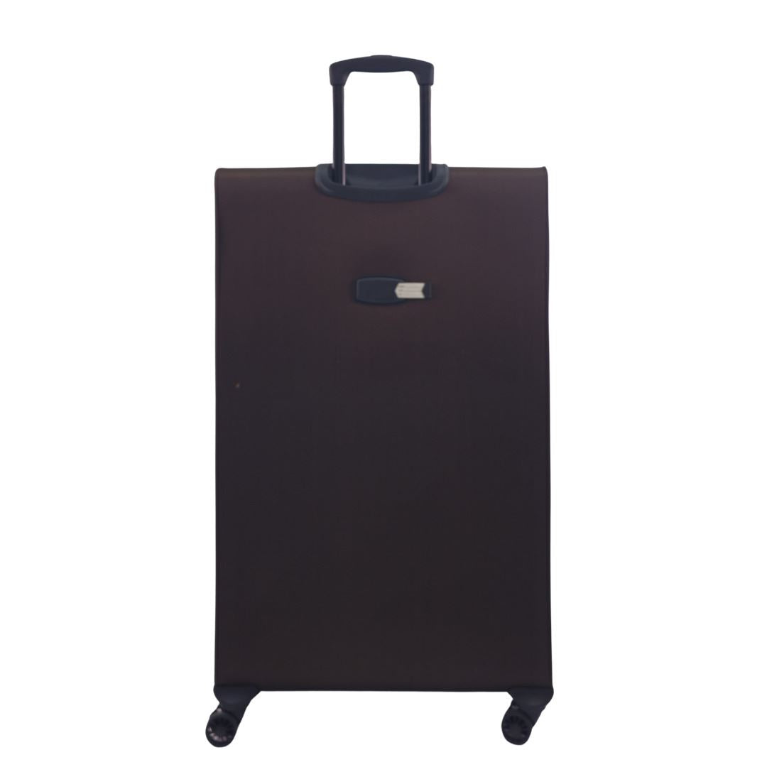 Ashland Extra Large Soft Shell Suitcase in Brown