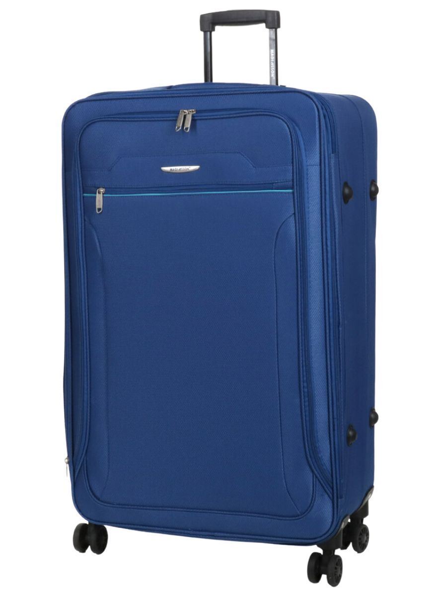Calera Large Soft Shell Suitcase in Blue