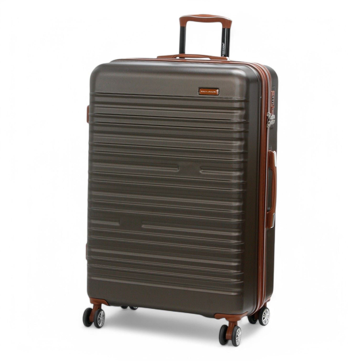 Armidale Large Hard Shell Suitcase in Coffee