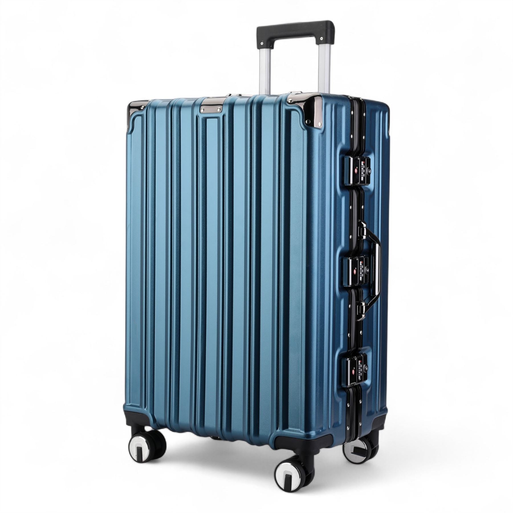 Airdrie Large Hard Shell Suitcase in Blue