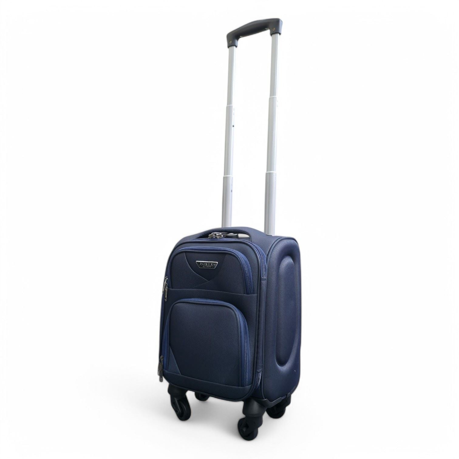 Nagoya Unserseat Soft Shell Suitcase in Navy