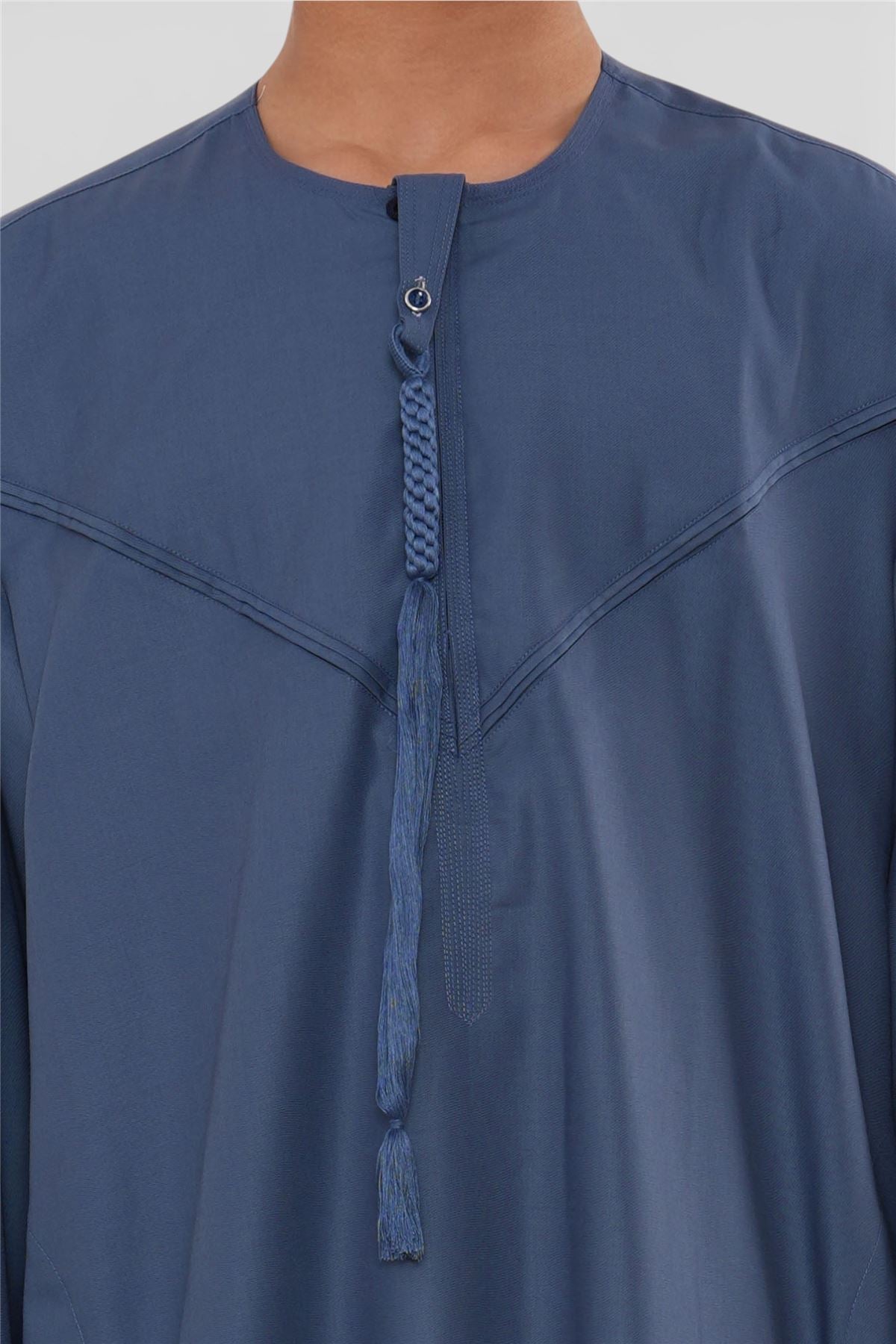 Kids Boys Eid Moroccan Jubba Robe Djellaba Ramadan Eid Thobe - K-HM11