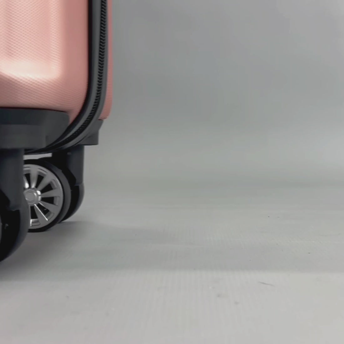 Alabaster Large Hard Shell Suitcase in Rose Gold