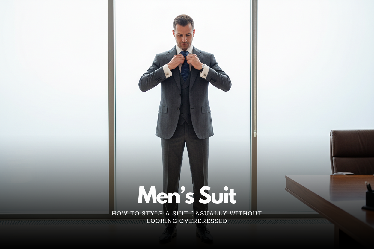 How to Style a Suit Casually Without Looking Overdressed