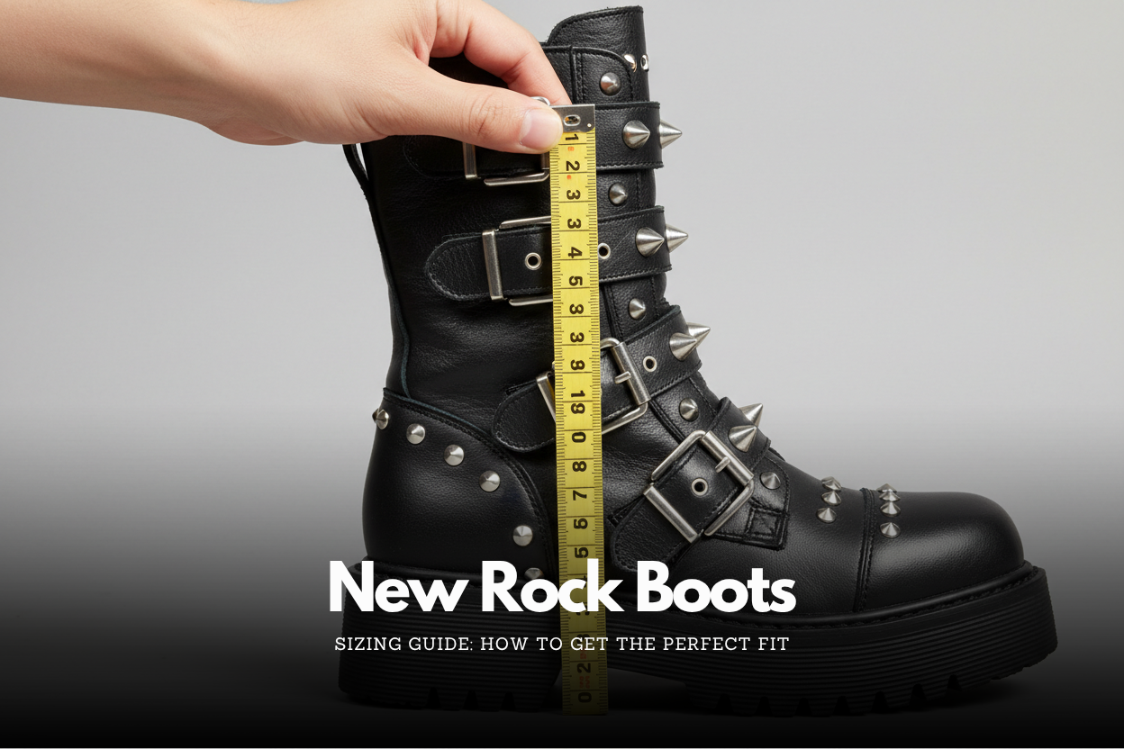 New Rock Boots Sizing Guide: How to Get the Perfect Fit