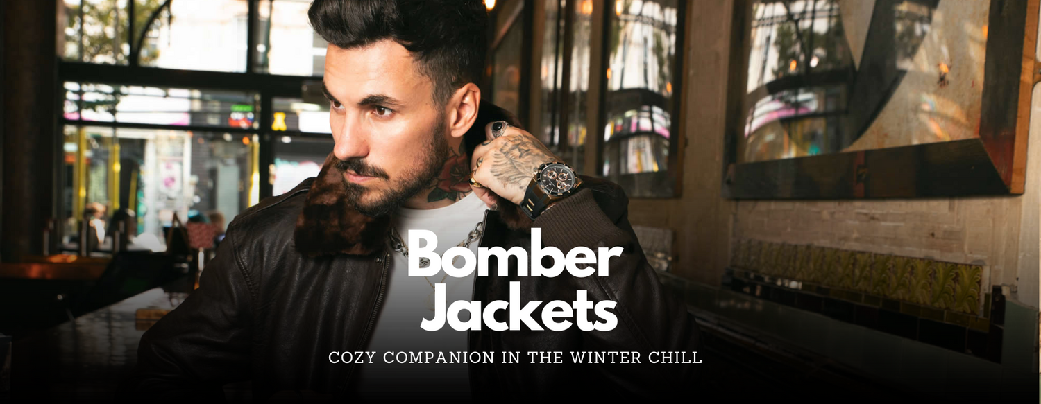 Bomber Jackets: Your Cozy Companion in the Winter Chill - Upperclass Fashions 
