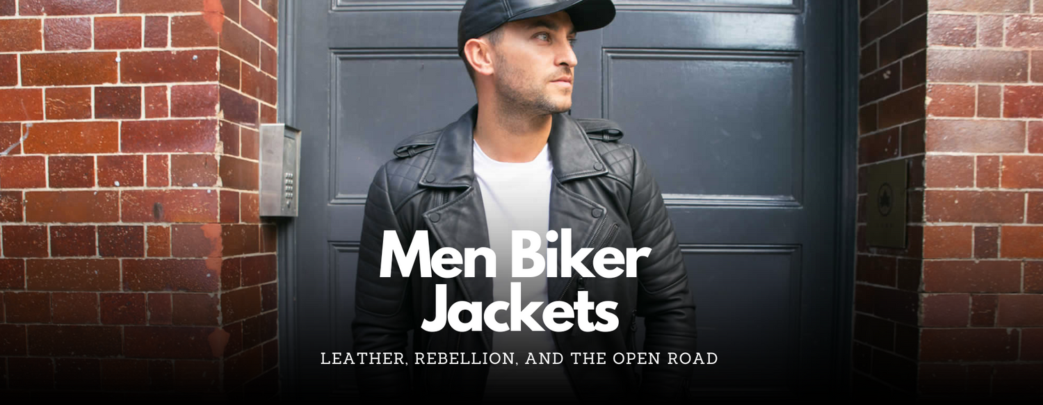 Leather, Rebellion, and the Open Road: Men's Biker Jacket Trends - Upperclass Fashions 