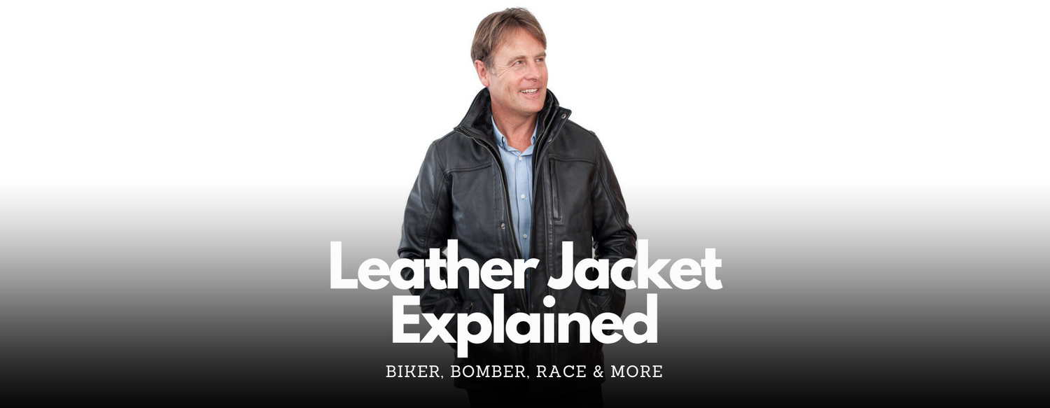 Leather Jacket Cuts Explained: Biker, Bomber, Racer, and More