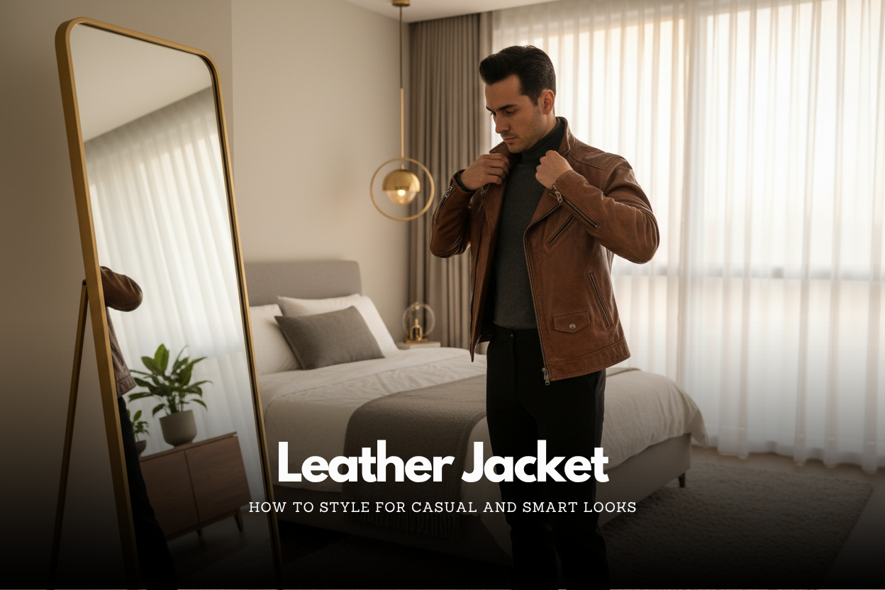 How to Style a Leather Jacket for Casual and Smart Looks