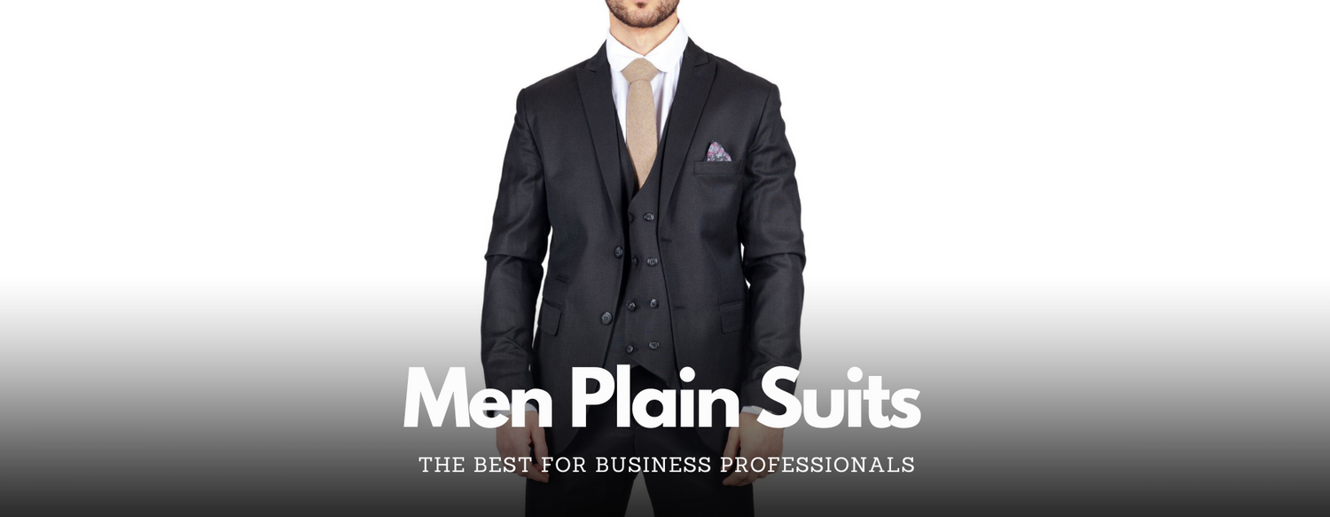 The Best Plain Suits for Business Professionals