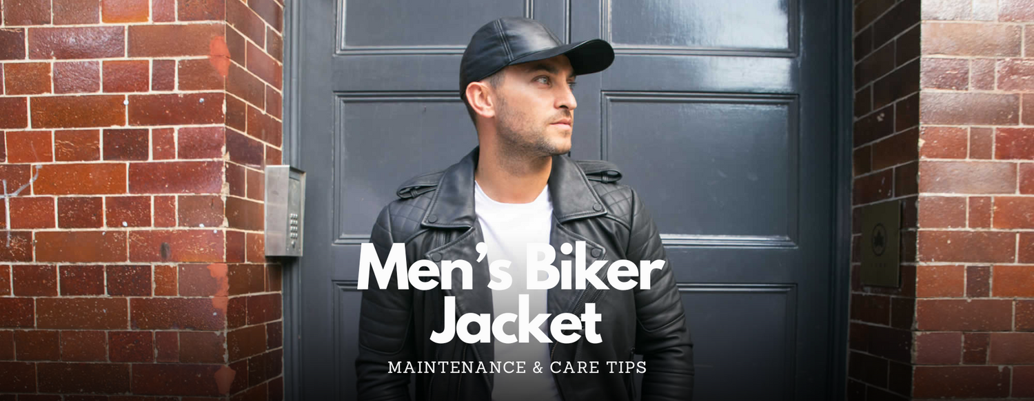 Maintenance and Care Tips for Men's Biker Jackets
