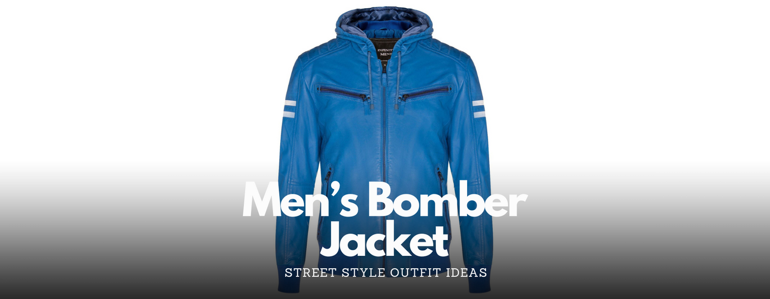 Street Style: Men's Bomber Jacket Outfit Ideas