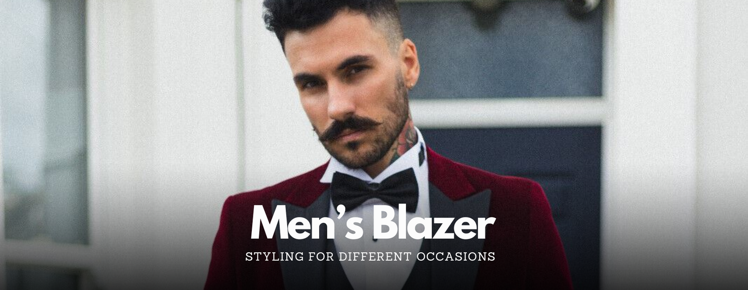 Styling a Men's Blazer for Different Occasions: Casual to Formal