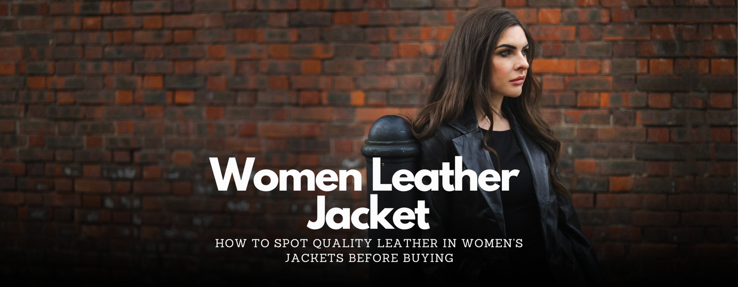 How to Spot Quality Leather in Women’s Jackets Before Buying