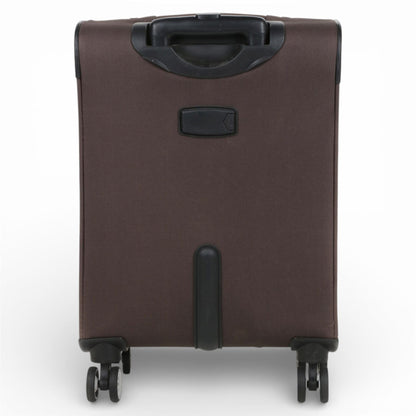 Carrollton Cabin Soft Shell Suitcase in Brown