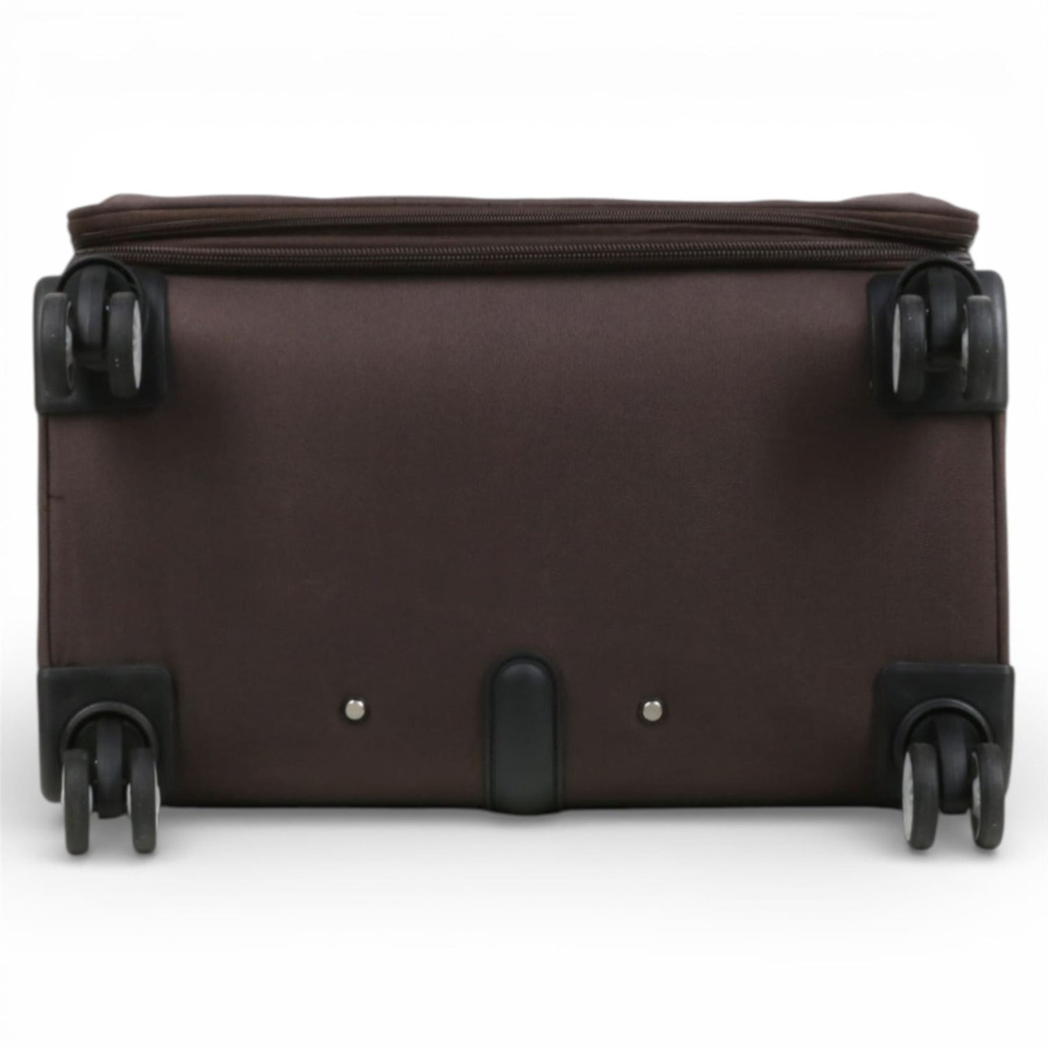 Carrollton Large Soft Shell Suitcase in Brown