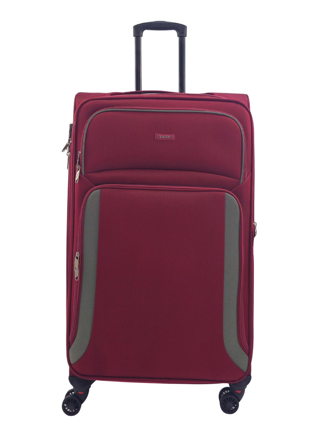 Ashland Large Soft Shell Suitcase in Burgundy