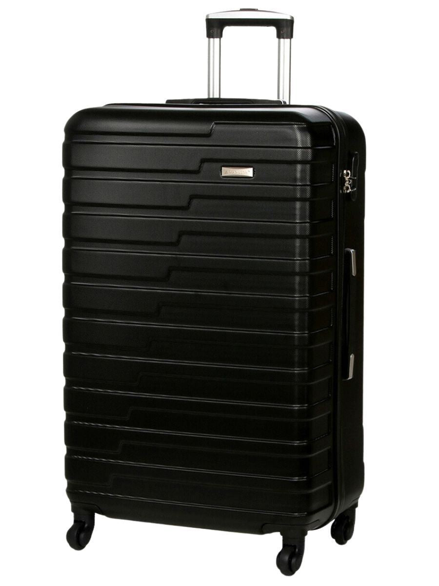 Crossville Large Hard Shell Suitcase in Black