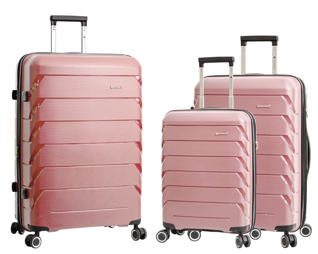 Camden Set of 3 Hard Shell Suitcase in Rose Gold