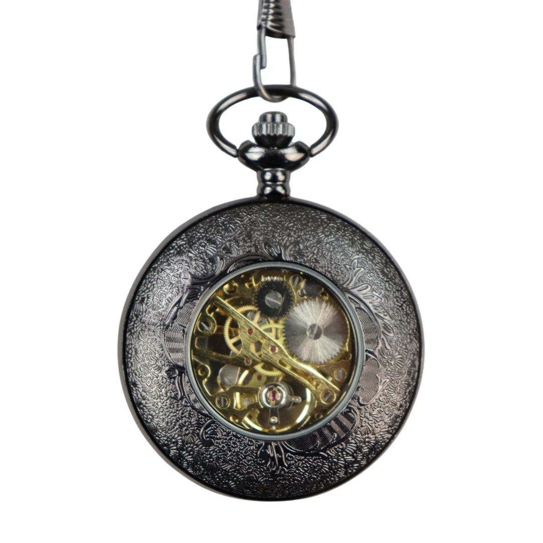 Pocket Watch Mechanical Peaky Blinders Hunter Automatic