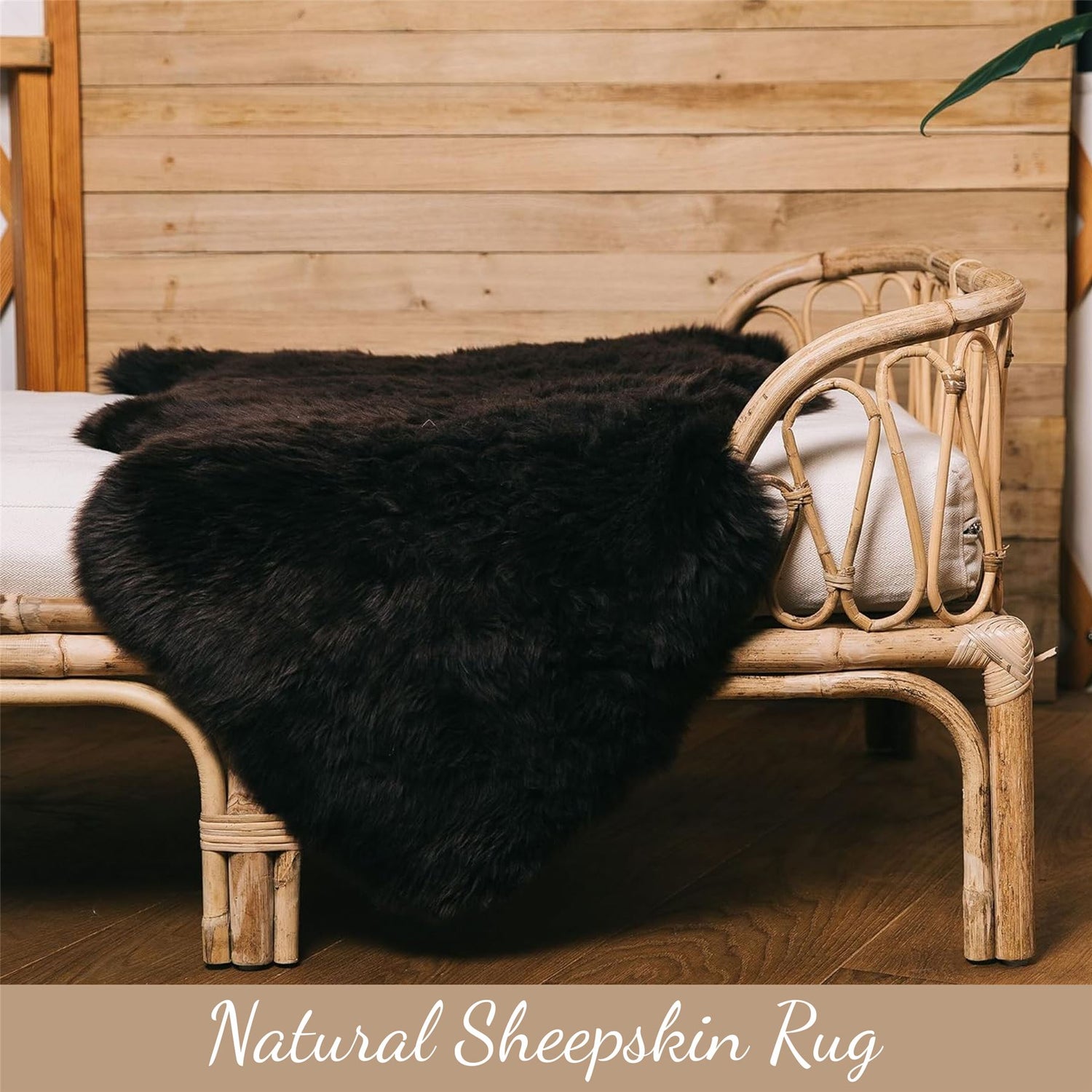 Genuine Sheepskin Natural Silky Soft Fluffy Real Wool Rug