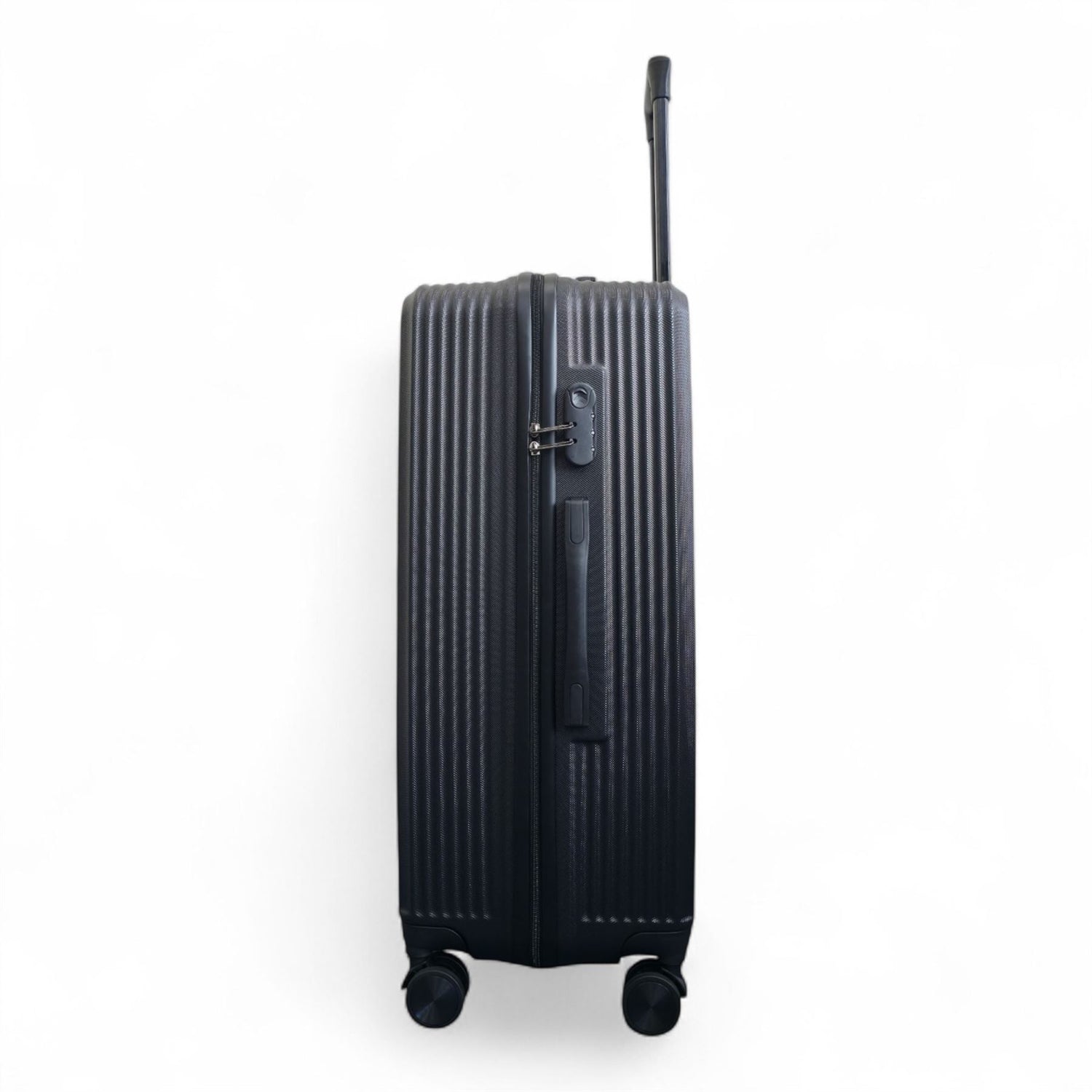 Junee Large Hard Shell Suitcase in Black