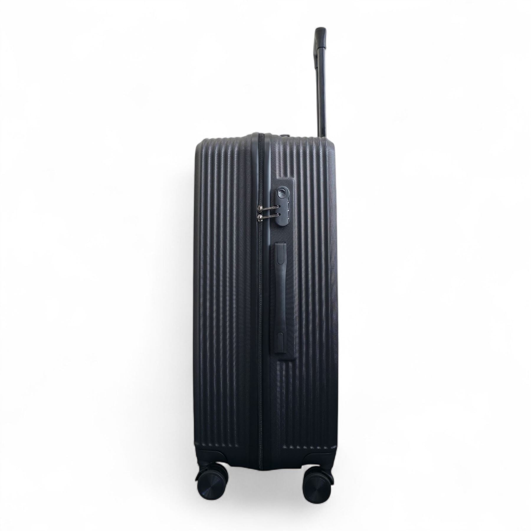 Junee Large Hard Shell Suitcase in Black