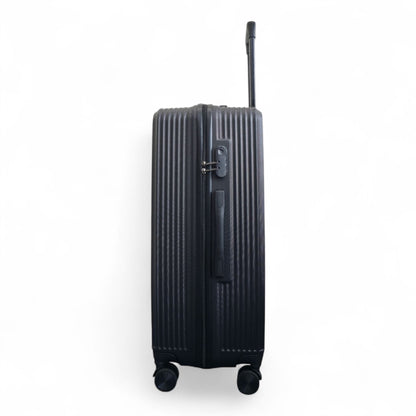 Junee Large Hard Shell Suitcase in Black