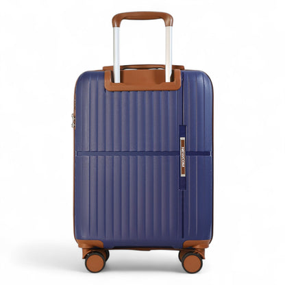 Corowa Cabin Hard Shell Suitcase in Teal Blue