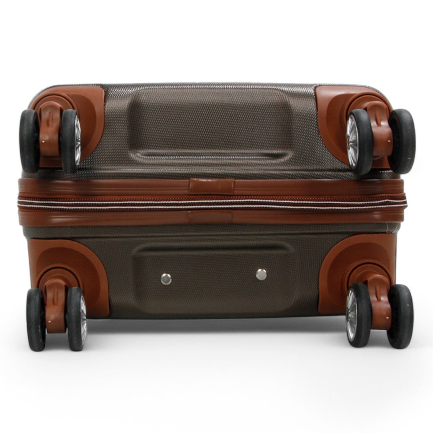 Armidale Cabin Hard Shell Suitcase in Coffee