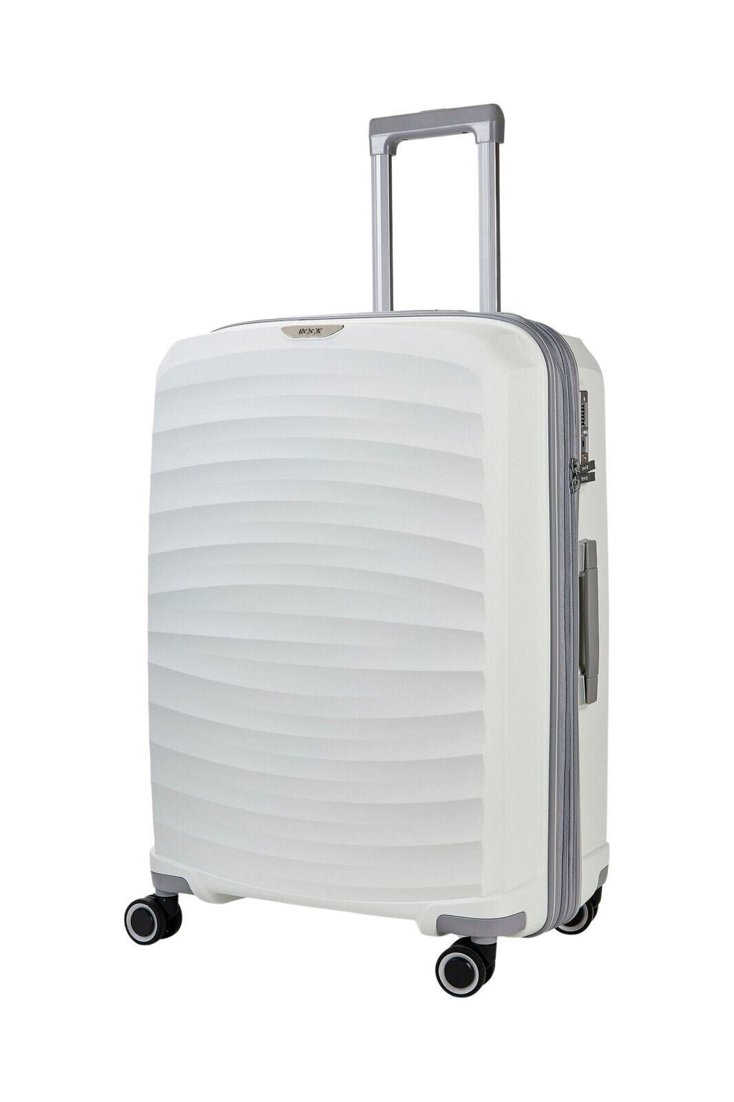 Altoona Medium Hard Shell Suitcase in White