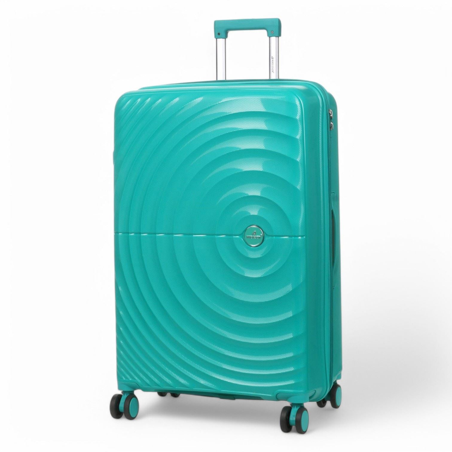 Balranald Large Hard Shell Suitcase in Aqua Blue