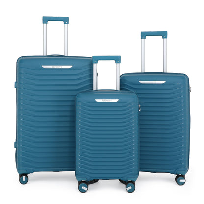 Burnaby Set of 3 Hard Shell Suitcase in Blue